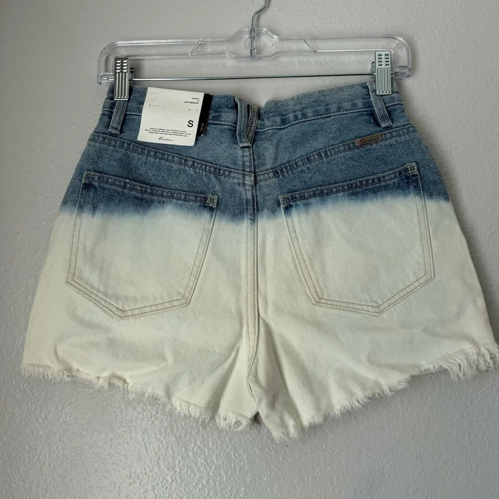 Kancan Bleach Two tone shorts Vacation Resortwear Cruise Style KC7838L Small NEW